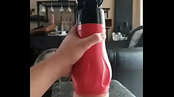 Preview 4 of Cutegirlpornsex - Fuck fleshlight while watching porn