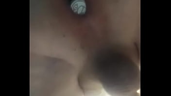 Preview 1 of Yana Cam - Chub pushes a bottle in and out of his ass and cums