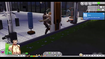Preview 3 of Lahore Mss - Milfs: Beautiful Hot Babes Of The Big Tits In The Mansion Of Sex ( The Sims Sexy Gym Ep 1 )