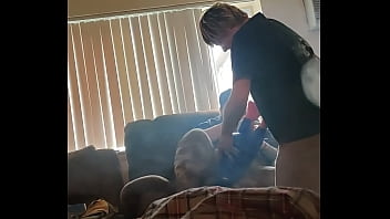 Preview 3 of Saboydytha Roxy - two guys stuffing my blue cock