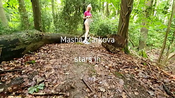 Preview 1 of Xarts Sex - Swinging Nude In the Forest starring Masha Markova