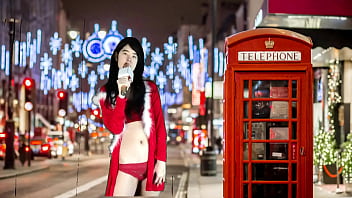 Preview 2 of Femdom 18 - Mistletoe Kisses starring cute asian teen Alexandria Wu