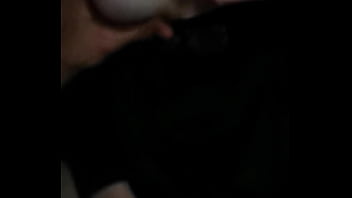Preview 3 of Nisha The Booty - Kinky Mask slaping her pussy with her cock on the couch