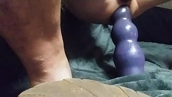 Preview 3 of Xx Video Shadi Shuda - Big Purple Dildo
