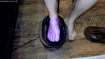 Preview 2 of Anal Dobble - Barefeet Paraffin Wax AMSR Session 1