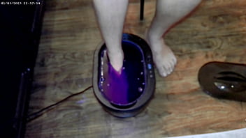 Preview 4 of Anal Dobble - Barefeet Paraffin Wax AMSR Session 1
