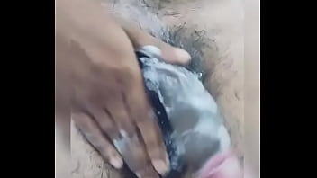 Preview 1 of School Girls Big Babools Sex - Cleaning my hairy dick
