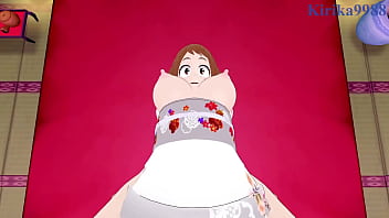 Preview 3 of Alia Batt Xnxx Video - Himiko Toga and Ochako Uraraka and Mina Ashido and Izuku Midoriya intense sex. - My Hero Academia Hentai