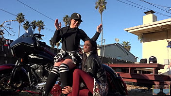 Preview 3 of First Time Sil Pak Porn Videos - Harley Davidson Shoot
