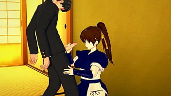 Preview 1 of New Fet - d. or Alive: Kasumi Satisfies a CEO Save Her Home