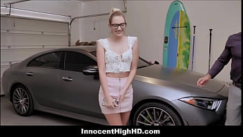 Preview 1 of Sxe Myan Nar - Cute Petite Blonde h. Teen Fucked To Multiple Creamy Orgasms By Her Cheating Married Teacher