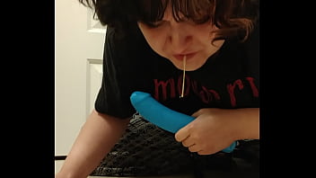 Preview 3 of Mom Begs Son To Get Pregnant - Stupid ugly bitch pukes on the floor and rubs her face in it