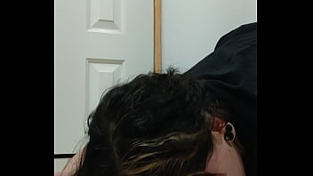 Preview 4 of Mom Begs Son To Get Pregnant - Stupid ugly bitch pukes on the floor and rubs her face in it
