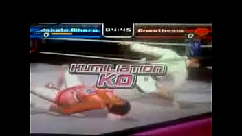 Preview 4 of Father An Dauter - Rumble Roses (Makoto Aihara VS. Anestheshia)