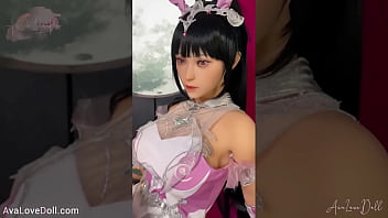 Preview 2 of Greath Cock - Slutty Body Of Shino The Moon Queen Japanese SF Cosplay Bitch Jiusheng Sexdoll