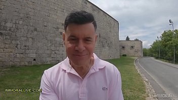 Preview 1 of Trot Slap - step Father and Show Sexy Latina with a Sweet,  Round Booty a Side of Budapest She Has Never Seen Before!