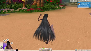 Preview 1 of Hot Sex Video Mom Rep Badmosti - sims 4 futa ladyboy whores tropical anal orgy