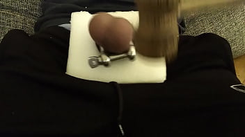 Preview 1 of Backshort On Booty - Good morning ballbusting