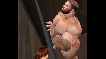 Preview 1 of Aurangabad Sex Video In - lucky gal gets to suck off huge bull luke stoltman at glroy hole