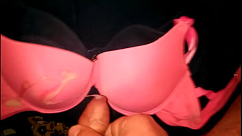 Preview 3 of Sexhdvideos Com - cum satin bra