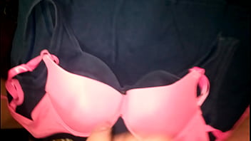 Preview 1 of Sexhdvideos Com - cum satin bra