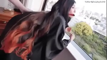 Preview 3 of Mindi Mink And Rayveness Lesbian - Nezuko cosplay