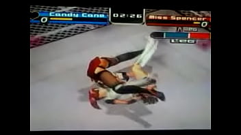 Preview 4 of Maghribyat Mjawjat - Rumble Roses - Humiliation K.O (Candy Cane)