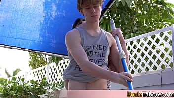 Preview 2 of Babe Bang Sex - Cute Dakota just cant resist the sexy garderner so its time to do something nasty