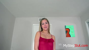Preview 1 of New Bunny - Latina step Daughter Lets Daddy Use Her Like Cum Bucket- Alina Lopez