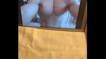 Preview 1 of Turkish Solo Lingerie - Jerking Off to My Muscle God Roommate