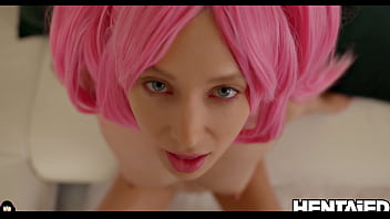 Preview 2 of Nagpuri Sex Video - HENTAI STYLE | Cute little puppy loves to fuck | Talia Mint