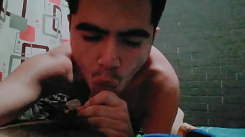Preview 4 of Tisar Student Xxx Nes - Disfruta como se la chupo mientras me grabo