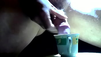 Preview 4 of Old Yong Bukkake - Cumshot - 15 coffee cup
