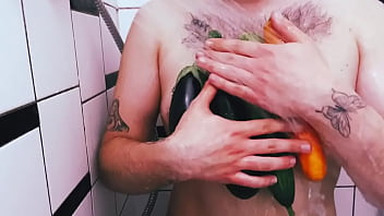 Preview 4 of Full Sorja Xxx - Handling Big Boys in the Shower
