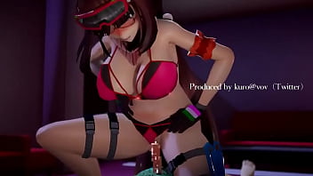 Preview 1 of Spanish Tiny Tits - 「Milimili Night Fever」by Kuro [FATE MMD R18]