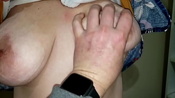 Preview 2 of Satya Nass - Playing with the wife&#039_s titties