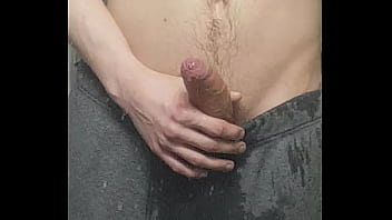 Preview 4 of Blondi Butt - Uncut piss all over bathroom and self