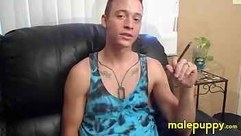 Preview 1 of Angela Tee - Tristan Sweet got horny while being interviewed by Richard about his foot fetish