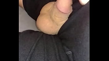 Preview 4 of Pussy In Creempi - Busting my balls in slow motion