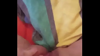 Preview 4 of Www Sad Love Story Video Com - Saras Adventures - Pussy Playing With Full Bladder Makes Her Pee In The Bed