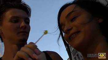 Preview 2 of Mioo Japanese - HUNT4K. Dark-haired chick worships dick for good amount of cash