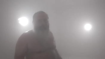 Preview 3 of Pissing Gay Drink - Karl Marx Ancap na Sauna Falando Sobre Guarda dos Filhos - ANCAPSU