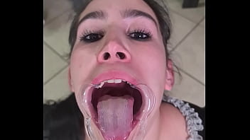 Preview 3 of Xxx Video Piley - French maid tries to d. her own piss with a lip retractor | funny