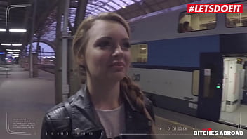 Preview 1 of Sissy Destroy - BITCHES ABROAD - #Emily Thorne #Charlie Dean - Homemade Hot Sex With A Pretty Russian Teen Babe
