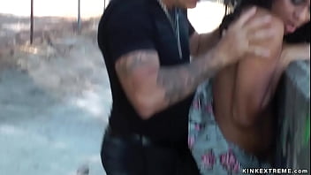 Preview 3 of Ladyboy In Public Bus - Spanish beauty fucked on the streets