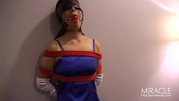 Preview 1 of Mako Osa - 身悶える女の吐息、DID緊縛のフェチズム　～サテン地ドレス編～