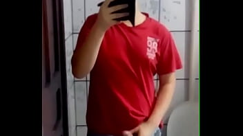 Preview 2 of Japanese Lital Garel - handjob in my friend bathroom