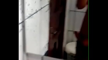 Preview 4 of Japanese Lital Garel - handjob in my friend bathroom