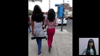 Preview 2 of Rinada Indo Porn - RICA EN PANTAL&Oacute_N ROJO TIENE UN CULITO HERMOSO (ES ESCOLAR)