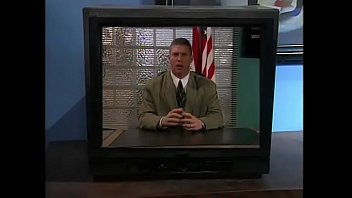 Preview 1 of Padman World - Senator Bushly needs to endanger the reputation his rival in presidential nominee congressman Filmore as whoremonger and hired busty sporting girl Kiki Daire and experienced cameraman